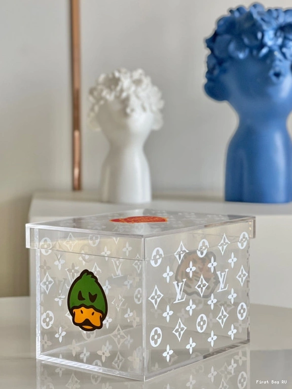 First bag ru VUITTON TRANSPARENT BOX LOUIS 0730